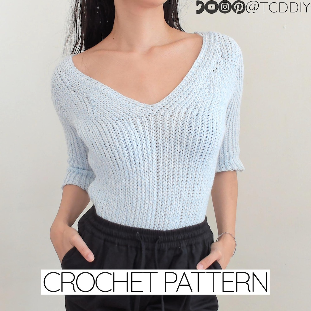 Baby Crochet Knitting Pattern Striped V-Neck Design College Style Sleeveless Vest Sweater