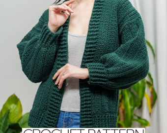 Crochet Pattern | Crochet Cardigan | PDF Download