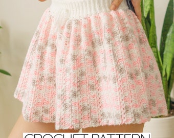 Crochet Pattern | EASY Skater Skirt Pattern | PDF Download