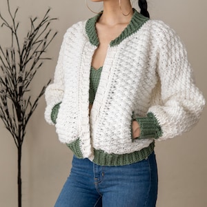 Crochet Pattern Bundle Bomber Jacket Pattern Bralette Pattern PDF Download image 3