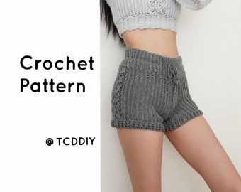 Crochet Shorts Pattern | Etsy