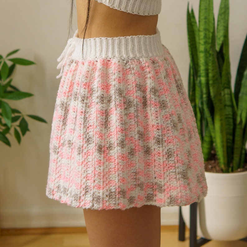 Crochet Pattern EASY Skater Skirt Pattern PDF Download image 6