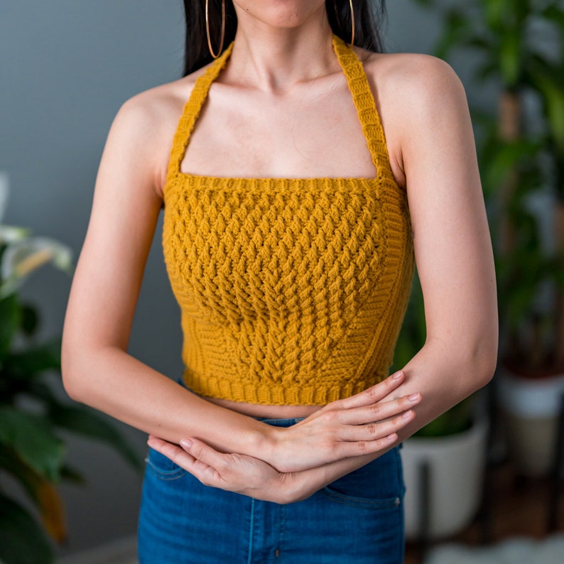 Crochet Pattern Crochet Halter Top Pattern PDF Download image 10