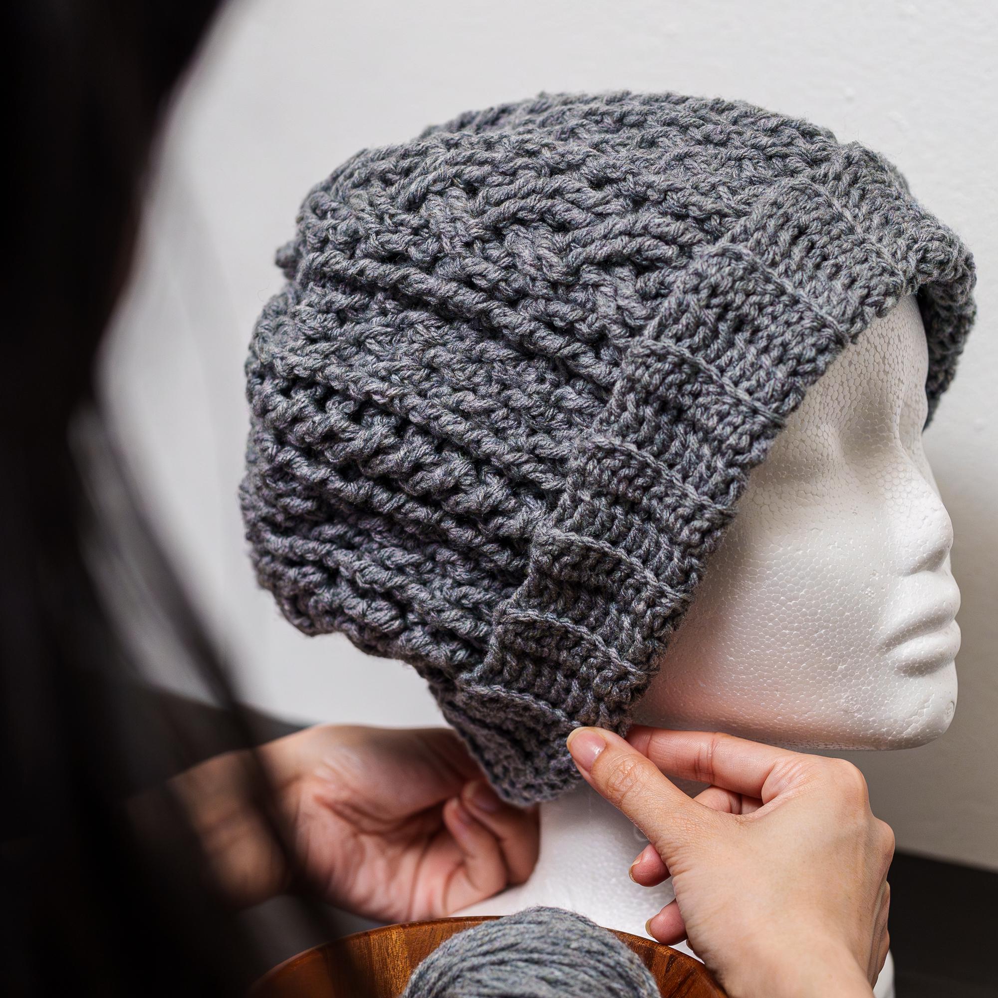 Crochet Pattern | Cable Stitch Beanie | PDF Download - Etsy