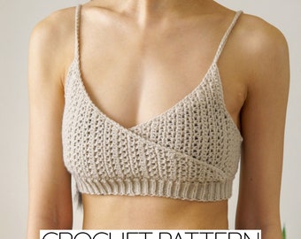 Crochet Pattern | Crochet Wrap Top Pattern | PDF Download