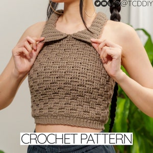 Crochet Pattern | Vest Pattern | Basket Weave Vest Pattern | PDF Download