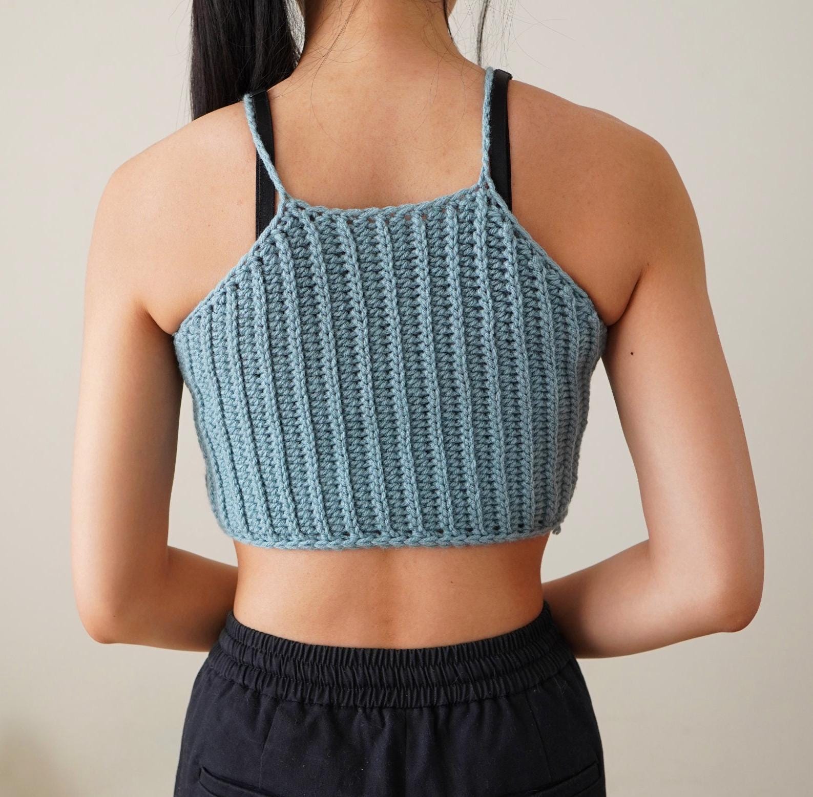トップス EAPHI HAND CROCHET KNIT BUSTIER HAND CROCHET KNIT BUSTIER【POPUP先行】