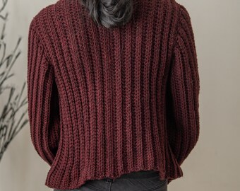 Knittingforolive Knitting For Olive Waffle Sweater Crochet Pattern