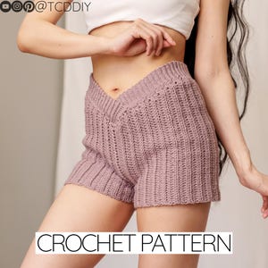 Crochet Pattern | V Waist Band Shorts | PDF Download