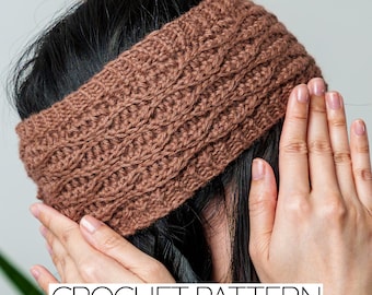 Häkelanleitung | Mandel Stitch Haarband | PDF-Download