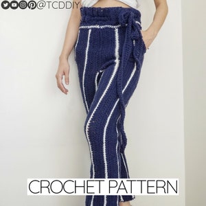 Crochet Pattern | Crochet Trouser with Pockets Pattern | PDF Download