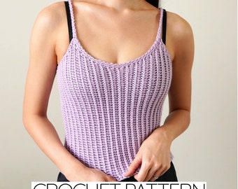 Crochet Pattern | EASY Crochet Tank Top Pattern | PDF Download