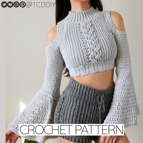 Crochet Shoulder Detail Top Crochet Shoulder Detail Top