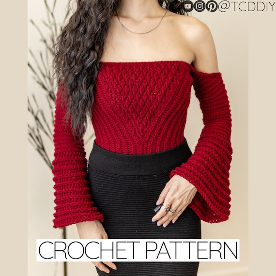 Crochet Shoulder Detail Top Crochet Shoulder Detail Top