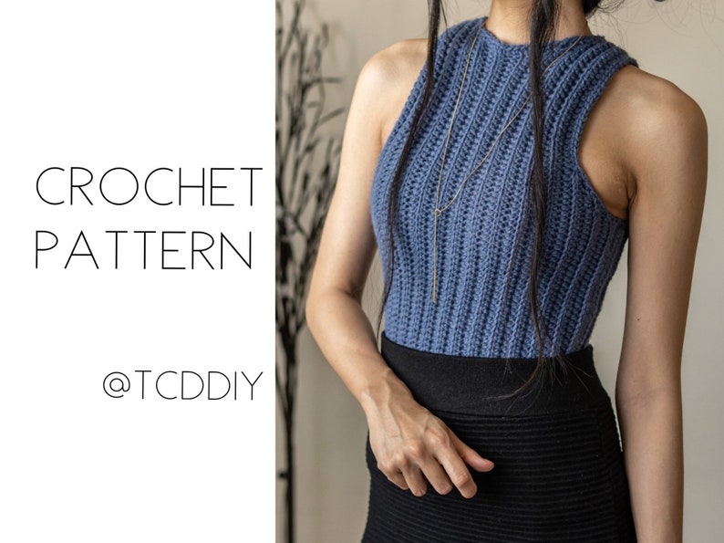 EASY Crochet Top PDF Pattern 