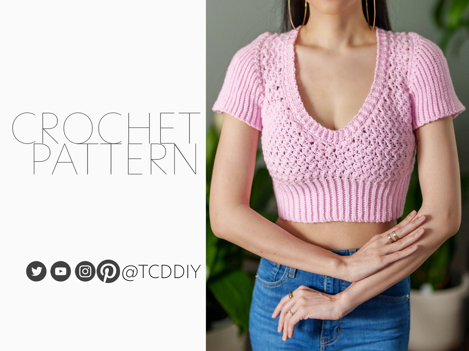 Patron Crop Top Crochet Pdf Gratuit