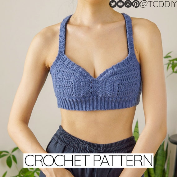 Crochet Pattern Modern Crochet Bralette Pattern PDF Download -  Canada