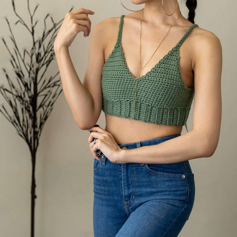 Crochet Pattern Classic Bralette Pattern for Beginners Pattern PDF Download image 7