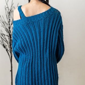 Crochet Pattern Single Strap Sweater Dress Pattern PDF Download image 3