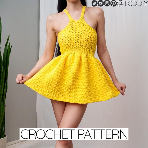 crochet tank top dress pattern Easy Crochet Upcycled Tank Top Dress