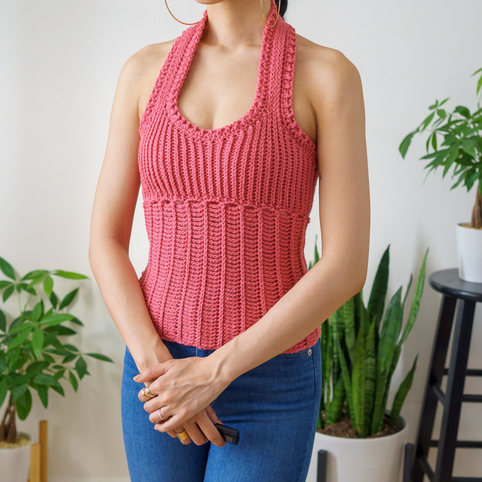 Crochet Pattern Crochet Halter Top Pattern PDF Download Etsy