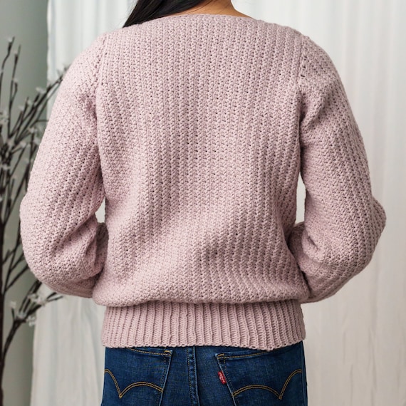 Crochet Pattern | Classic V Neck Sweater | Jumper | PDF Download