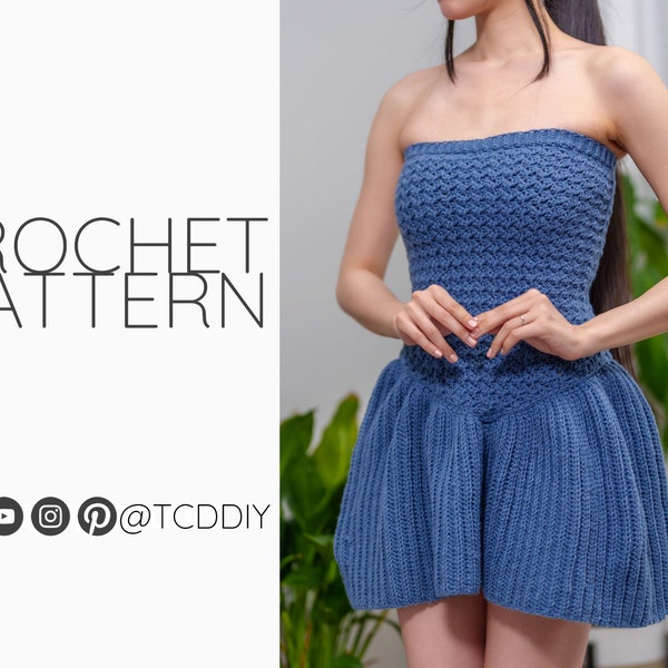 Crocheted Tube Top Etsy