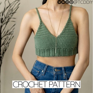 Crochet Pattern | Classic Bralette Pattern for Beginners Pattern | PDF Download