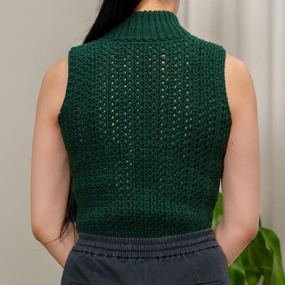 ALLEGE 19ss Hand stitch knit vest グリーン ALLEGE 19ss Hand stitch knit vest グリーン ALLEGE - st company kiryu