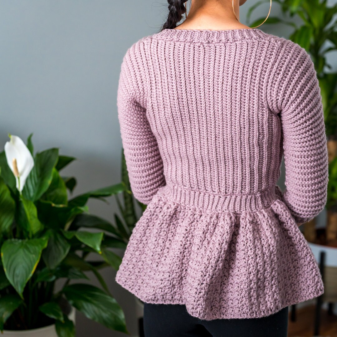 売れ筋商品|||デモクラシー カットソー トップス レディース Women's Crochet Peplum Sweater Citronella il_fullxfull.3733361298_34oo.jpg