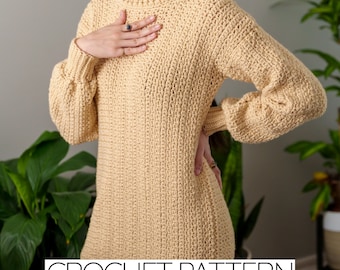 Crochet Pattern | Classic Sweater Pattern | PDF Download