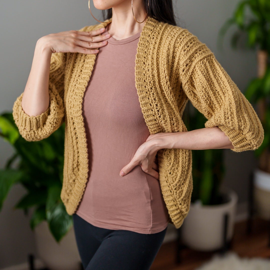 Ronherman ロンハーマンCrochet Sleeve Cardigan