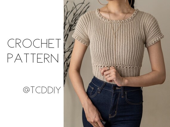 crochet shirts for women
