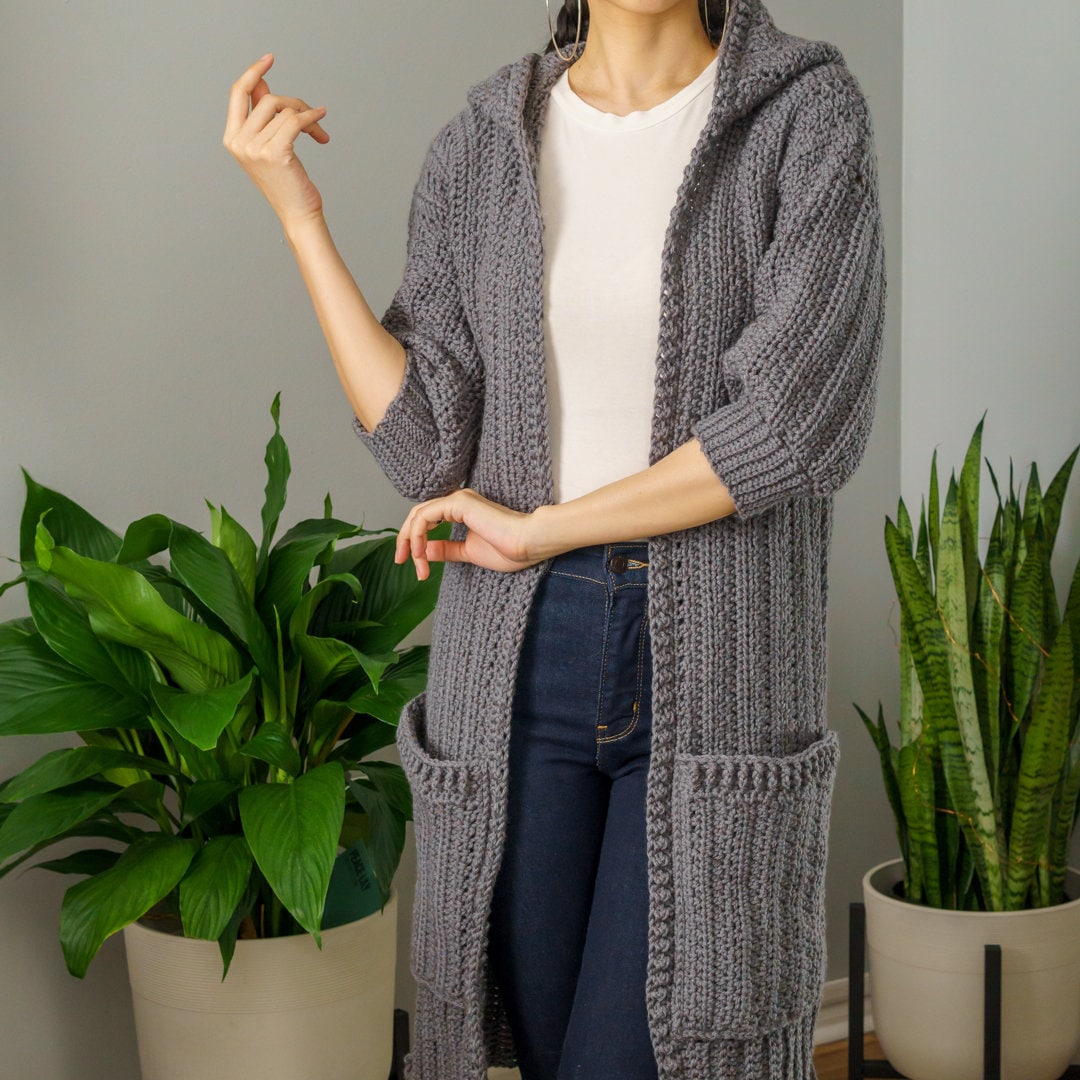 37 Duster Crochet Patterns for Boho Layers, Lace Cardigans, and Statement Coats 27 Crochet Pattern Short Sleeve Duster Cardigan W. Hood
