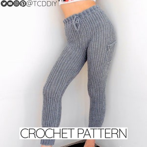 Crochet Pattern | Crochet Leggings with Pockets Pattern | PDF Download