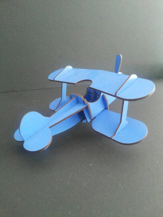 3d puzzle plane