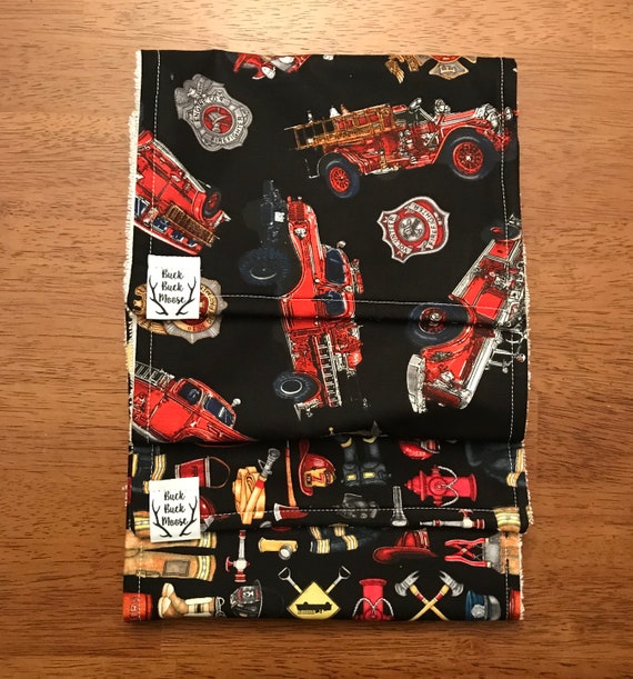 Fightfighter Burp Cloths, Fire, 5th alarm, Fire Truck, First Responder, Hero, Hometown Hero, Baby Shower Gift, Baby Boy, Baby Girl, Newborn