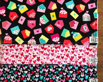 Valentine's Day Burp Clothes, Newborn, Baby Shower, Baby, Love Child, Hearts, February 14th, Valentine's Day, Baby Girl, Baby Boy, Homemade