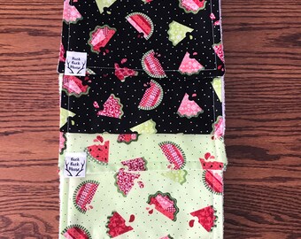Paisley Watermelon Burp Cloths, Summer time, Summer, Yummy, Fruit, Healthy, Organic, Baby Boy, Baby Girl, Newborn, Baby Shower