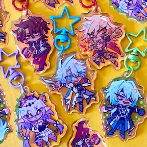 Honkai Star Rail Holografiska Nyckelringar Volym 2