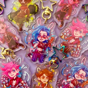 Arcane: League of Legends Keychains [FINAL RESTOCK]