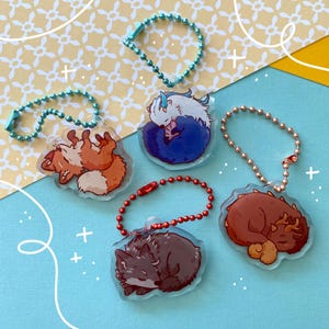 Genshin Critter Keychains - 4 designs
