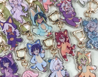 Genshin Onesie Keychains vol.2  [RETIRING ITEM]