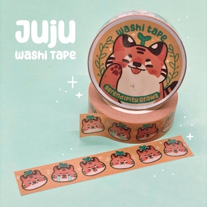 Chubby Tiger - Ruban adhésif Washi Juju