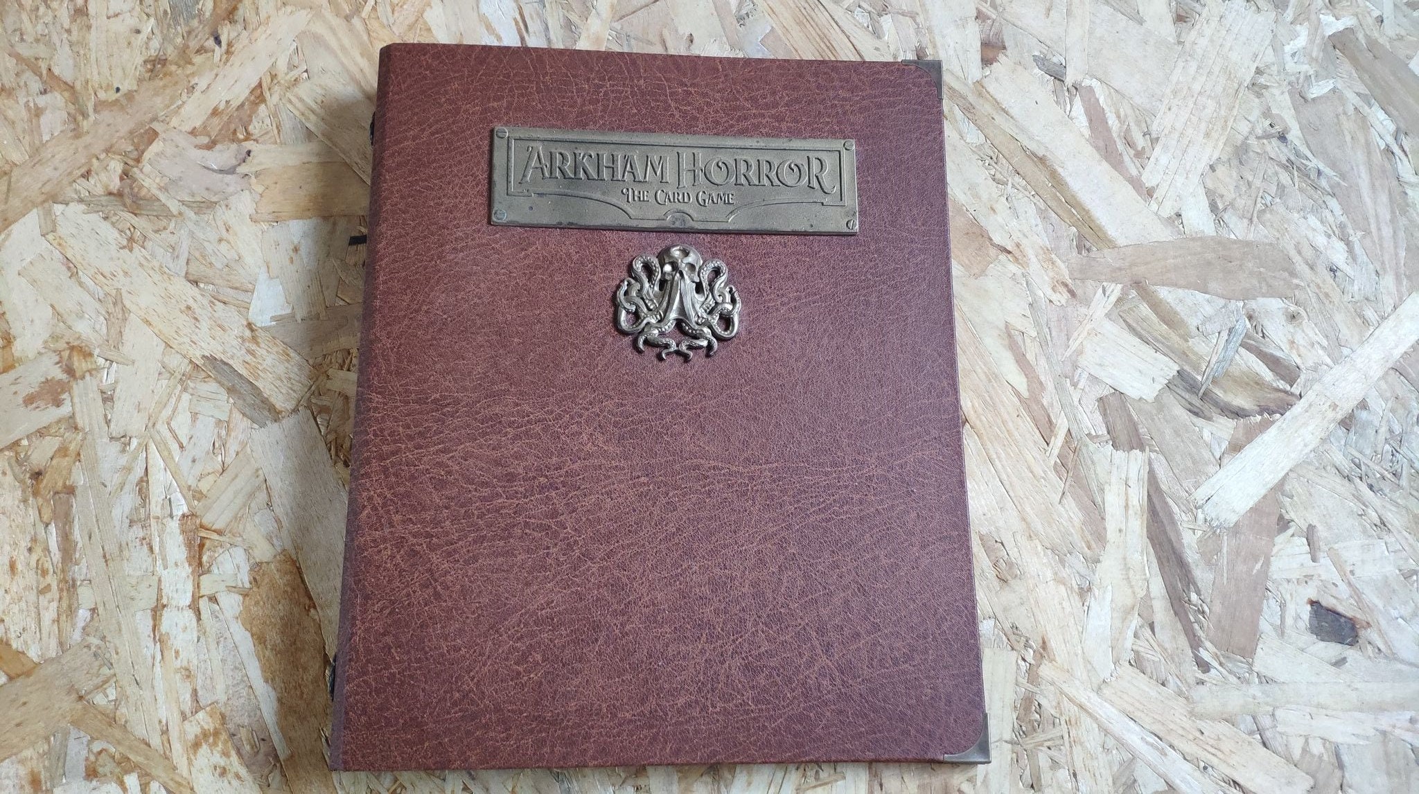 Arkham Horror LCG Leather Binder for 468 Cards Etsy