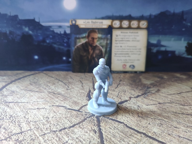 Arkham Horror Investigator figurines SET 4 Etsy