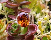 Madeira citrine ring