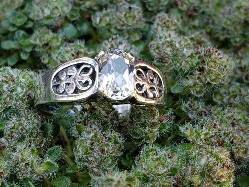 White topaz ring!!