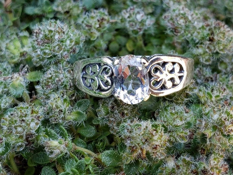 White topaz ring!!