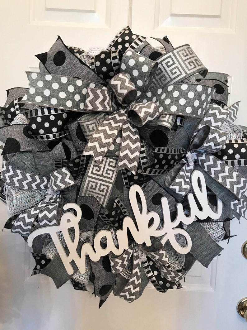 Built with LOVE Welcome Wreath BLESSEDCreationsbyV THANKFUL WREATH Everyday Wreath